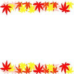 もみじのフレーム　上下