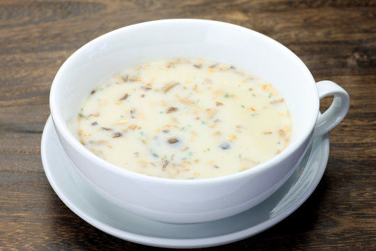potage soup of the mushroom