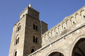 Fototapeta na wymiar Eglise de Cefalu - Cefalu - Sicile