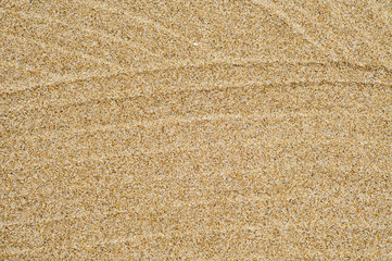 raked sand