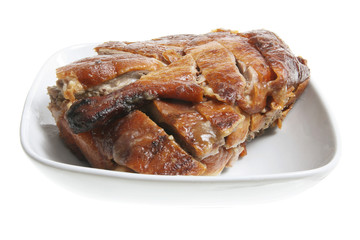 Plate of Chinese Roast Duck