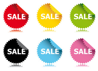 Sale Aufkleber