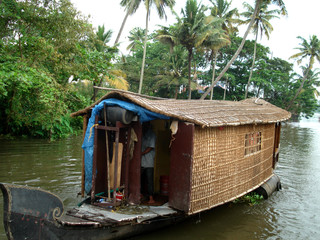 houseboat in India