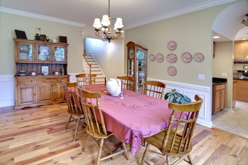 traditional dining room