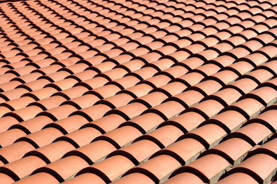Tetto in coppi di terracotta