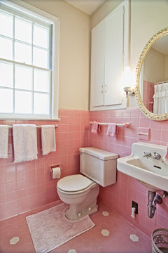 Pink Bathroom