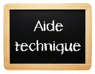 Obraz premium Aide technique