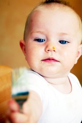 Eating baby