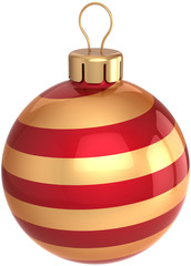 Christmas ball Happy New Year bauble festive holiday decoration
