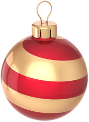Christmas ball bauble Happy New Year exclusive decoration