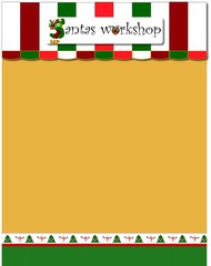 workshop santa sheet