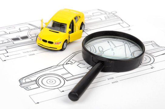 Car blueprint