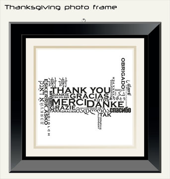 thanksgiving photo frame