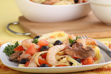 Shrimp Fettuccine