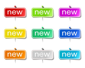 Vector new stickers