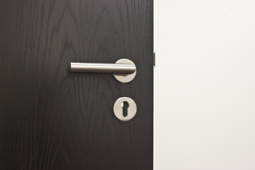 T&uuml;rgriff  aus Metall Schloss ohne Schlie&szlig;-Zylinder