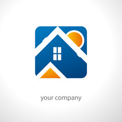 logo gîte, habitat, hôtel