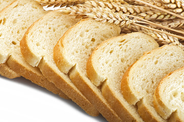 Fresh sliced bread