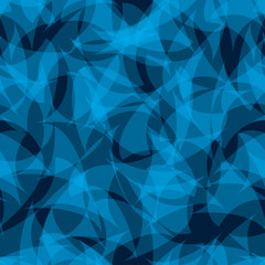 vector abstract blue pattern with transparent elements