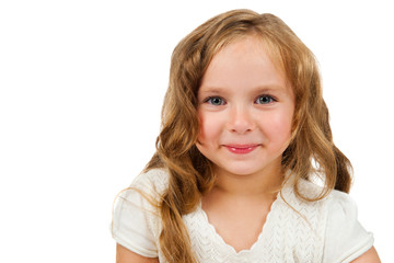 Naklejka premium portrait of a girl