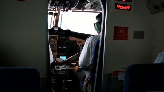 aereo cabina comando seychelles