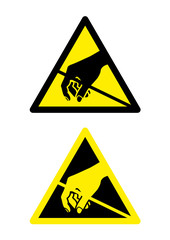 Anti-Static Warnschilder 1