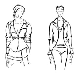 SKETCH. fashion girls