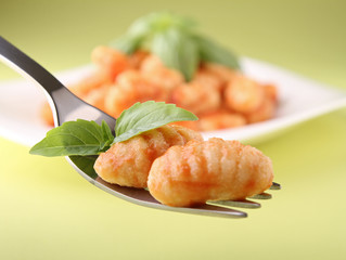 gnocchi à la sauce tomate