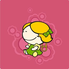 Sitting doll