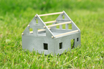 Haus im Gras
