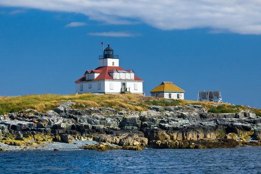 Maine's Egg Rock Lighthouse