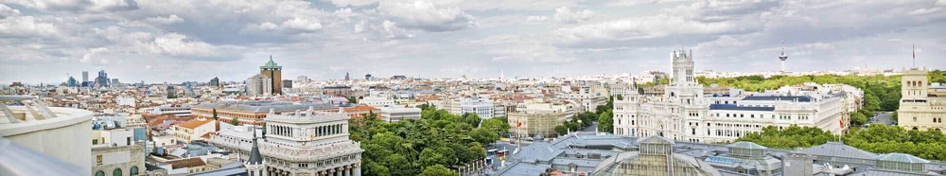 Madrid panoramical view