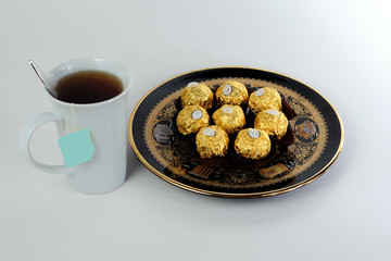 Tea and chocolates