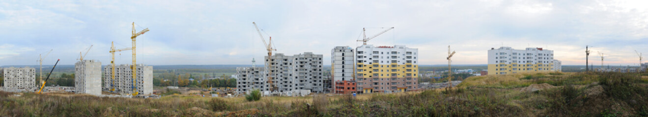 Apartment building under construction
