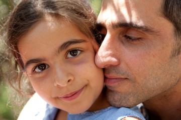 Père et fille.