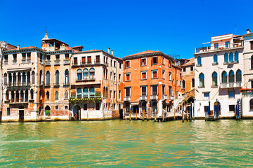 Fototapeta na wymiar The architecture of the old Venice