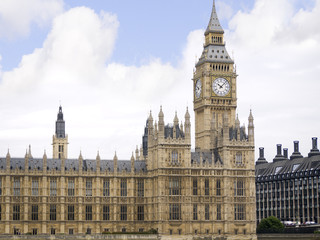 Obraz premium Big Ben, Houses of Parliament in City of Westminster London