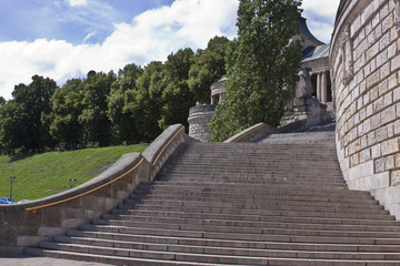 Szczecin Wały Chrobrego stairs