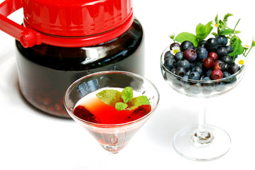 ブルーベリー酒