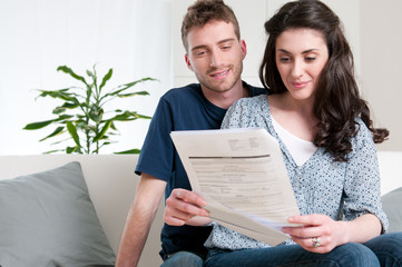 Reading letter