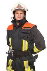 Fototapeta premium Firefighter