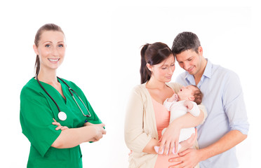 geburt - birth arzt - doctor