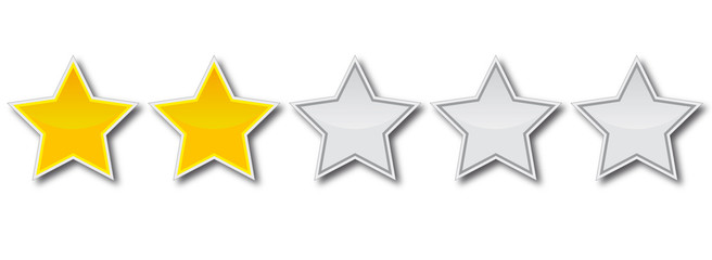 2 Star Rating