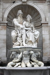 Fototapeta na wymiar Franciszek Józef I Statua