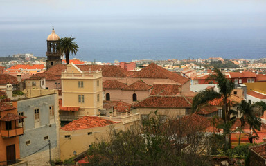 Obraz premium La Orotava city on Tenerife, Canary islands, Spain