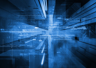 abstract tech design