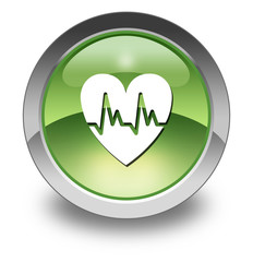 Green Glossy Pictogram 