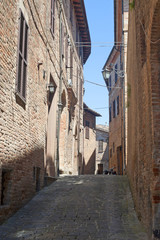 Sarnano (Macerata, Marches, Italy) - Old street