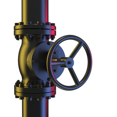 Rohrleitung Absperreinrichtung
