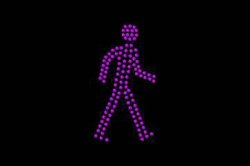 Pi&eacute;ton violet